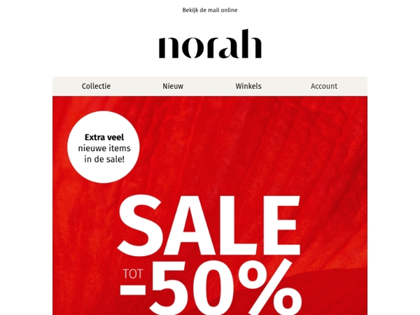 De Sale is nóg groter – tot 70% korting!