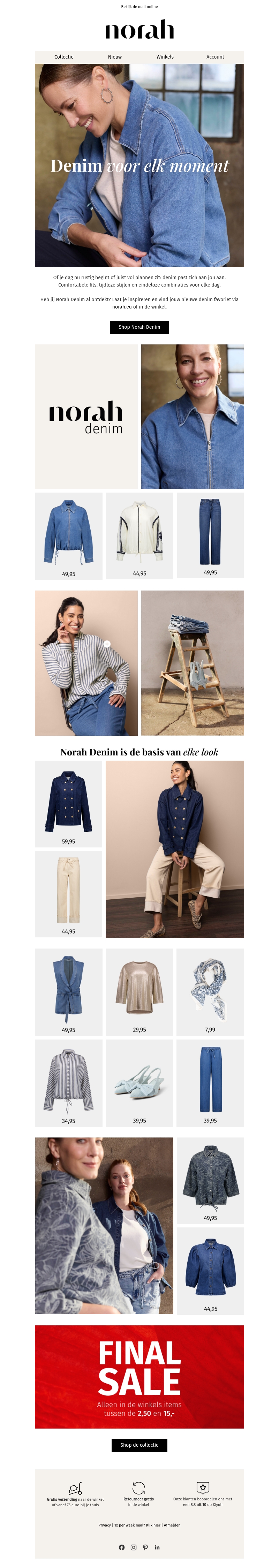 Norah Denim: jouw nieuwe favoriet π Norah Denim: jouw nieuwe favoriet π
