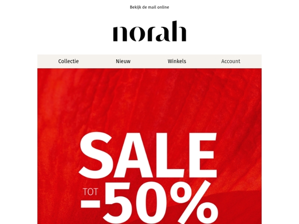 Nog meer items in de sale!