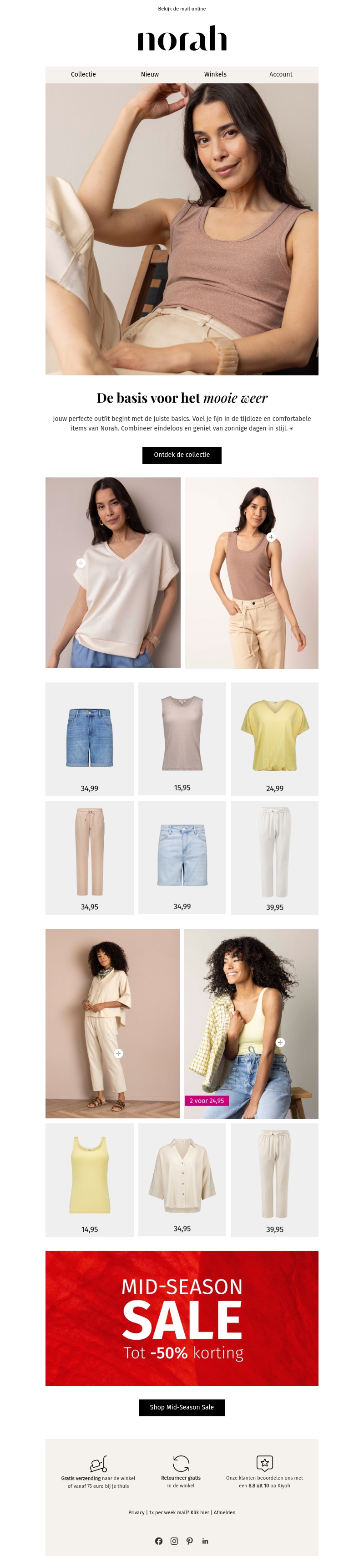 De perfecte basis voor jouw outfit ☀️ De perfecte basis voor jouw outfit ☀️