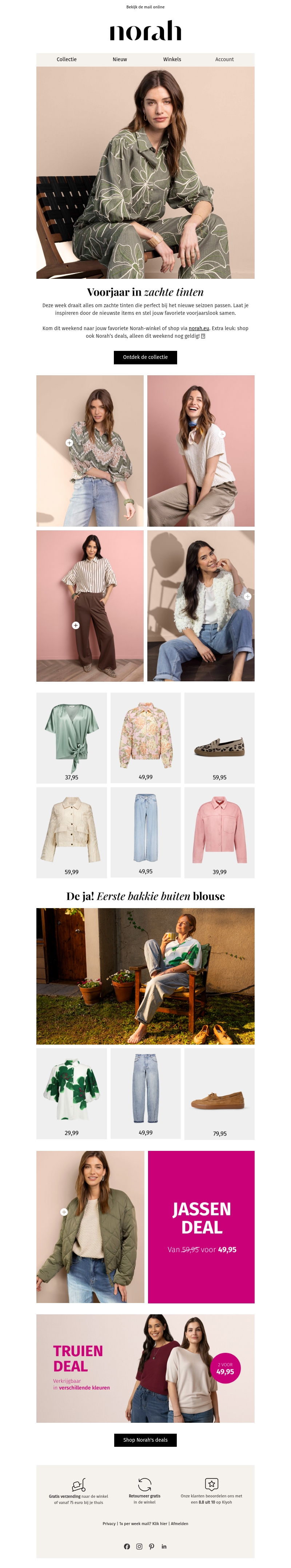 🌿 Zachte kleuren voor het nieuwe seizoen 🌿 Zachte kleuren voor het nieuwe seizoen