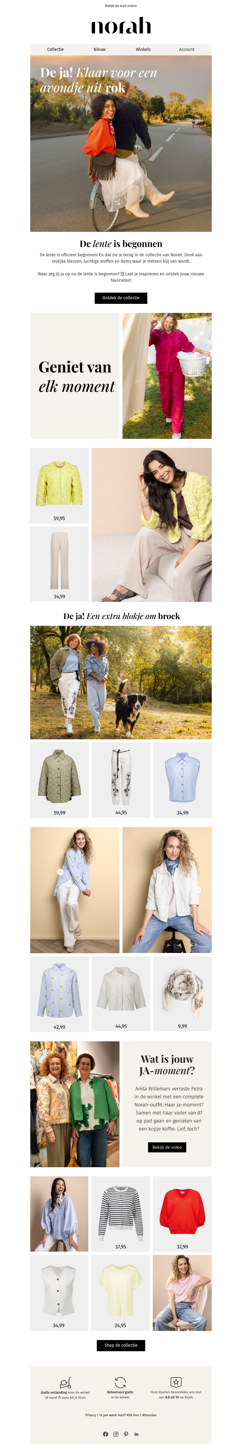 De lente is begonnen! Shop nieuwe favorieten 🌼 De lente is begonnen! Shop nieuwe favorieten 🌼
