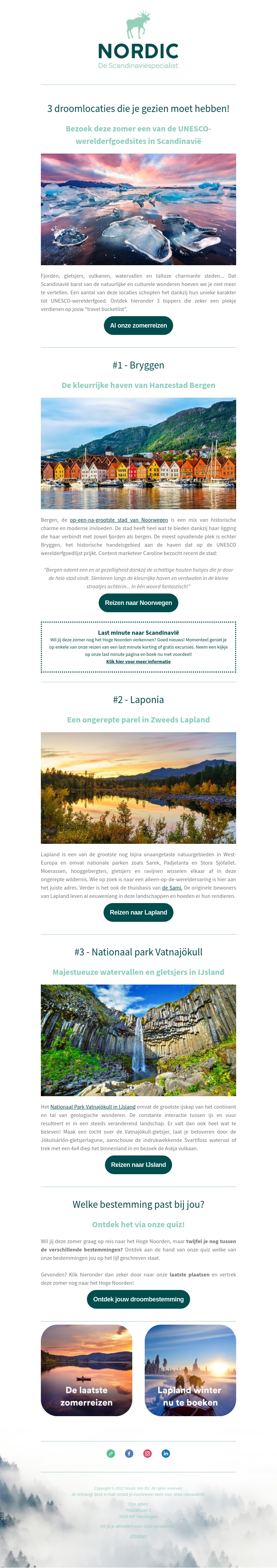 Deze plekken wil je gezien hebben Deze plekken wil je gezien hebben