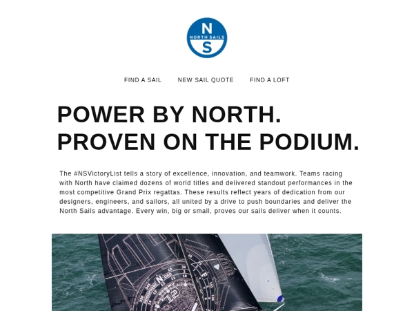 Celebrating Wins, the North Sails Way