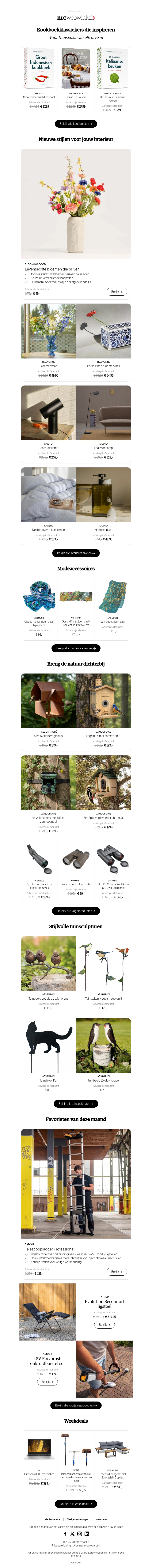 Nieuwe inspiratie voor huis, keuken & tuin Nieuwe inspiratie voor huis, keuken & tuin