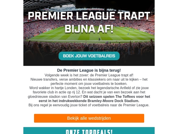 Nog één week tot Premier League-start! 🇬🇧

 😍