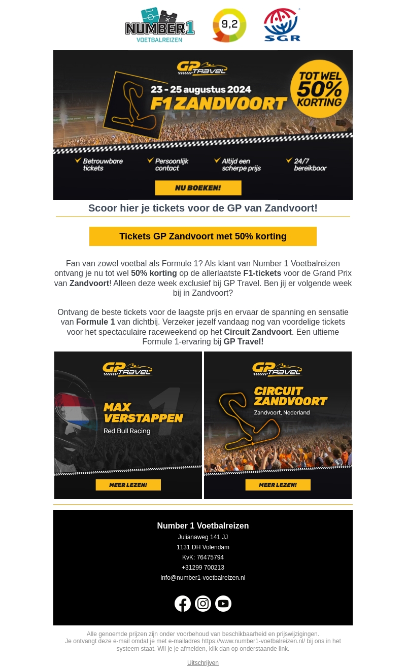 laatste tickets verkrijgbaar voor Zandvoort Formule 1 🏎 laatste tickets verkrijgbaar voor Zandvoort Formule 1 🏎