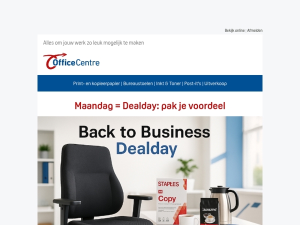 Back to Business Monday: scoor je september-essentials