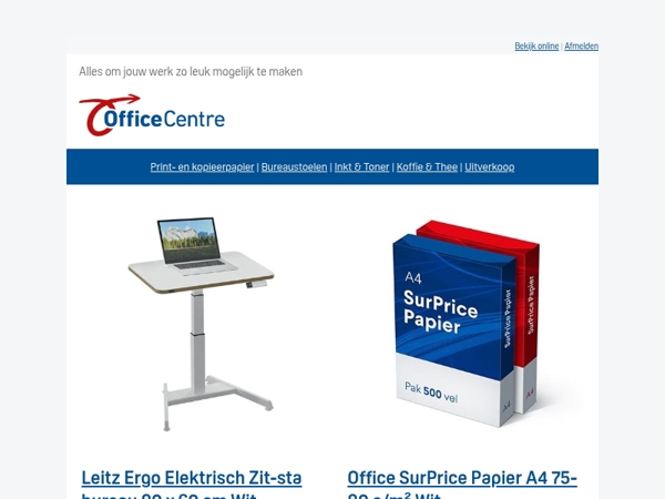 A4-papier voor maar € 2,95! Op = op!