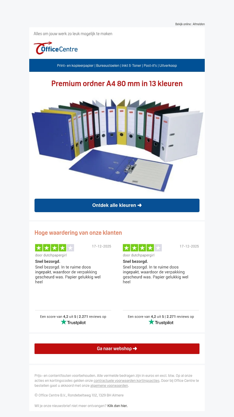 Betrouwbaar archiveren met de Staples Premium ordners Betrouwbaar archiveren met de Staples Premium ordners