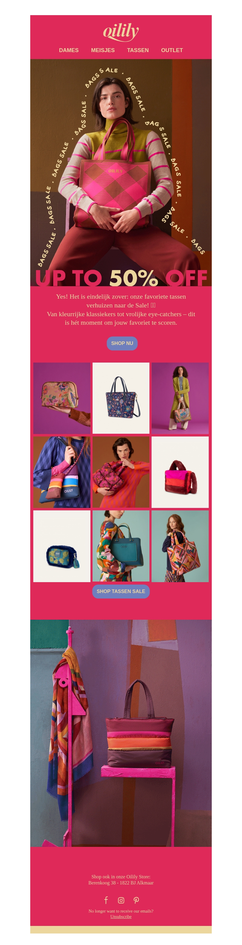 De Oilily Tassen Sale is er! πβ¨ De Oilily Tassen Sale is er! πβ¨