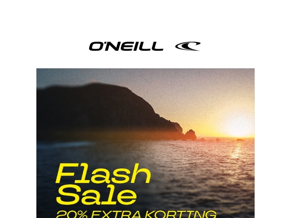 Je bent bijna te laat! Flash Sale.