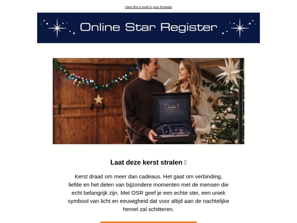 Geef deze kerst betekenis 🌟 Geef een ster!