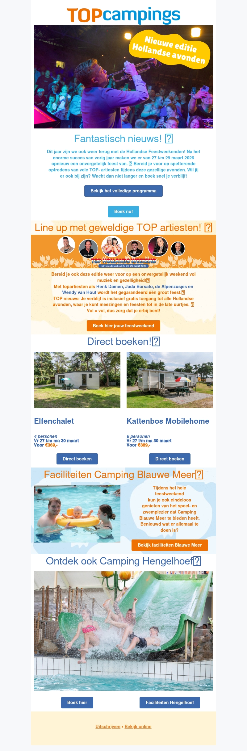 Hollands Feestweekend is terug! 🎉 Hollands Feestweekend is terug! 🎉