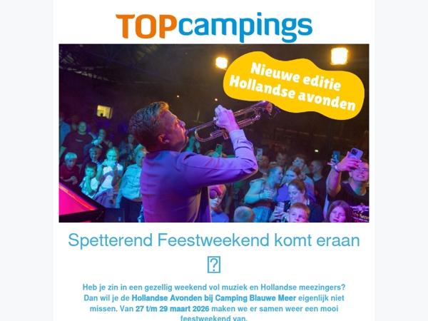 Hollands Weekend komt eraan. 😍