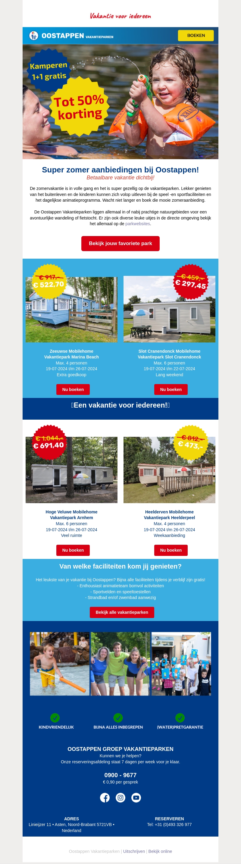 Super zomer aanbiedingen bij Oostappen!πποΈ Super zomer aanbiedingen bij Oostappen!πποΈ