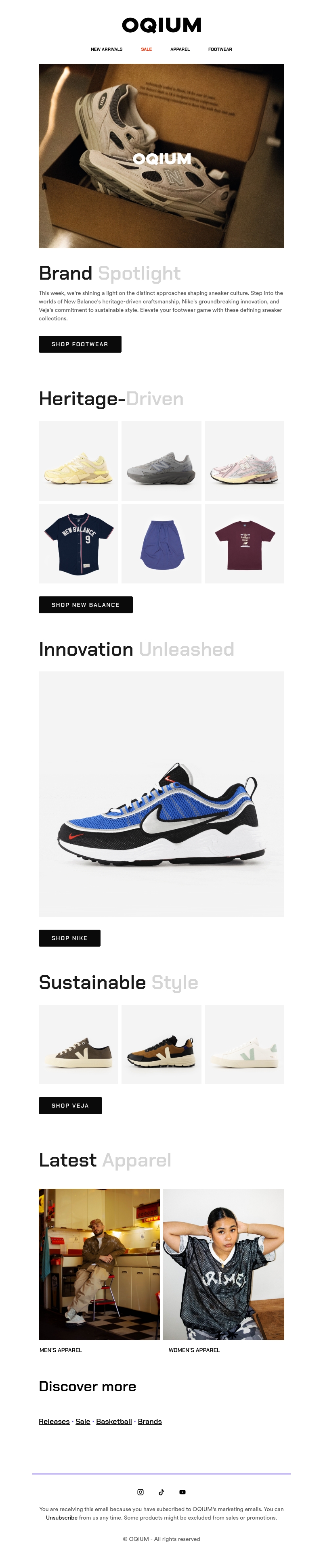 Brand Spotlight: New Balance, Nike & Veja Brand Spotlight: New Balance, Nike & Veja