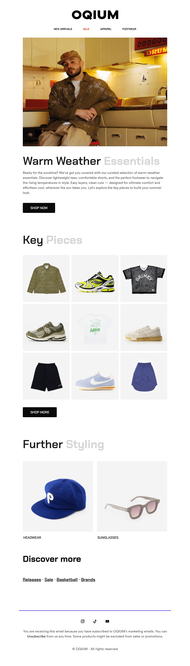 Warm Weather Essentials Warm Weather Essentials