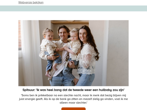 Kraamwerk: ‘De halve straat stond voor het raam te zwaaien’