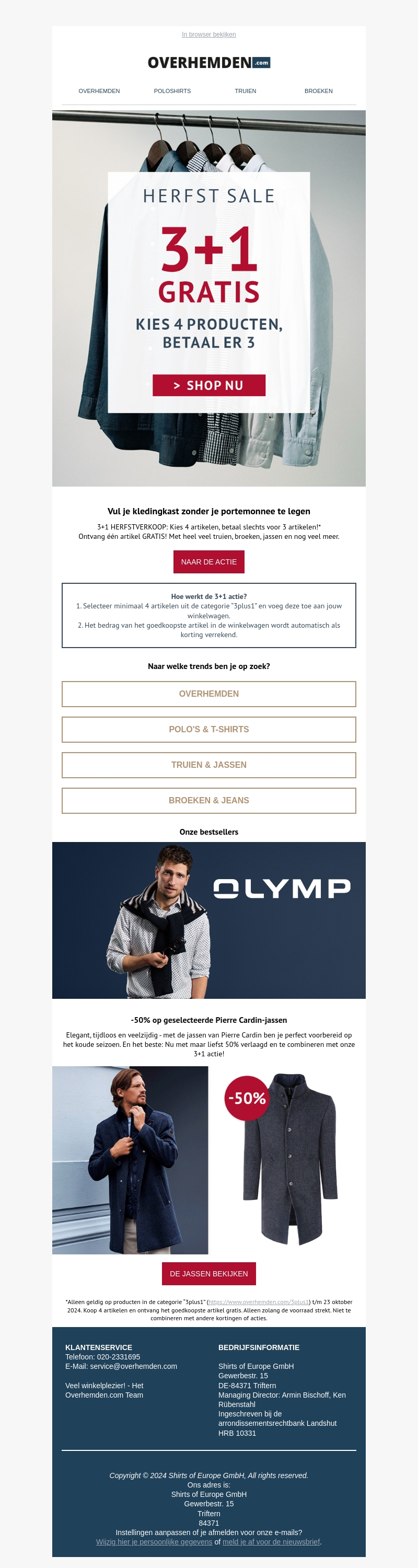 3+1 Herfst SALE 🔥 Betaal voor 3 artikelen en krijg er 1 gratis 3+1 Herfst SALE 🔥 Betaal voor 3 artikelen en krijg er 1 gratis