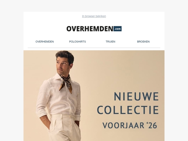 Nieuwe collectie 🌿 stijlvolle lentemode van OLYMP, Eterna & meer