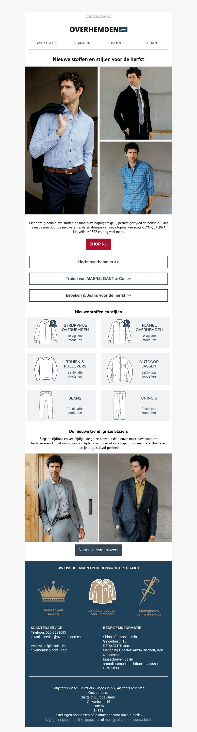 Mis de '24 trends niet ✔ Strijkvrij ✔ Flanel ✔ Jeans en meer! Mis de '24 trends niet ✔ Strijkvrij ✔ Flanel ✔ Jeans en meer!