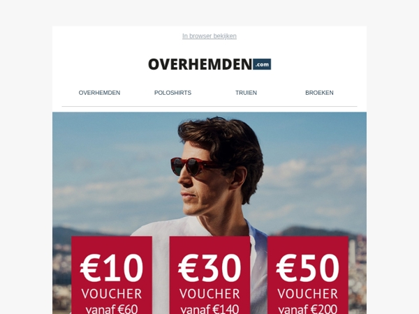 Al € 50 bespaard? Laat je waardebon niet verlopen 🔥