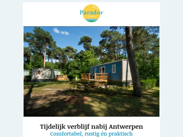 Flexibele tijdelijke woonoplossing voor medewerkers en particulieren vlakbij Antwerpen. 🏡