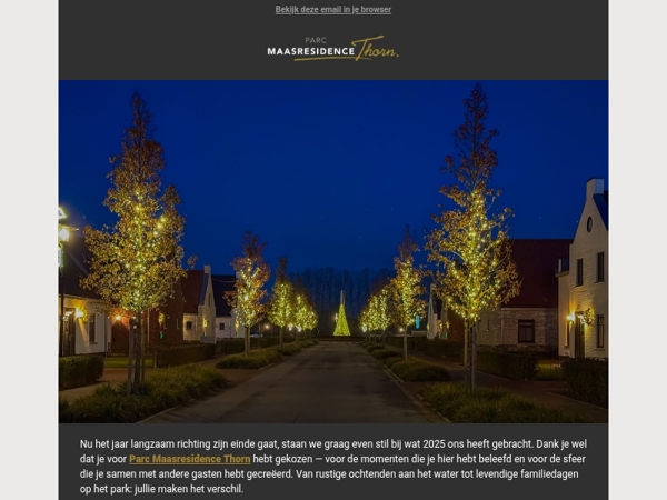 Dank je voor een prachtig 2025 🙏