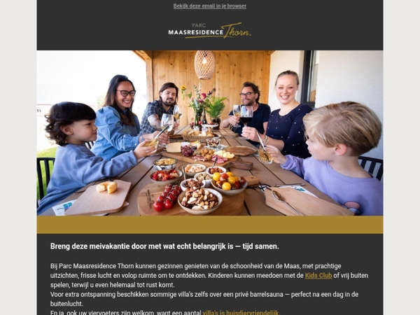 Maak van deze meivakantie echte familietijd