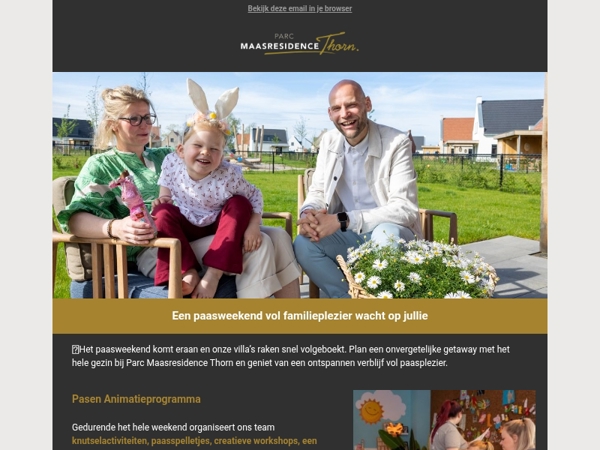 🐣 Een paasweekend vol familieplezier wacht op jullie