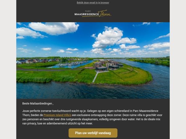 Premium Island Villa’s: Jouw luxe oase aan het water.