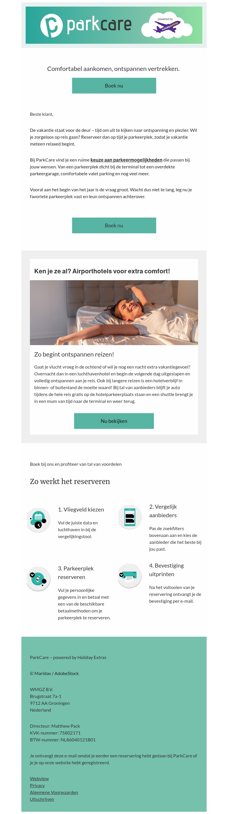 Ontspannen je vakantie beginnen Ontspannen je vakantie beginnen