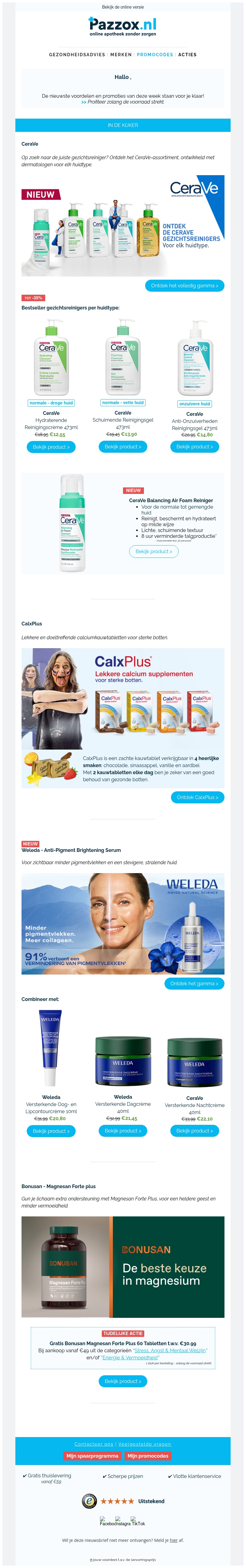 đź›’ De nieuwste voordelen en promoties van deze week staan voor je klaar! đź›’ De nieuwste voordelen en promoties van deze week staan voor je klaar!