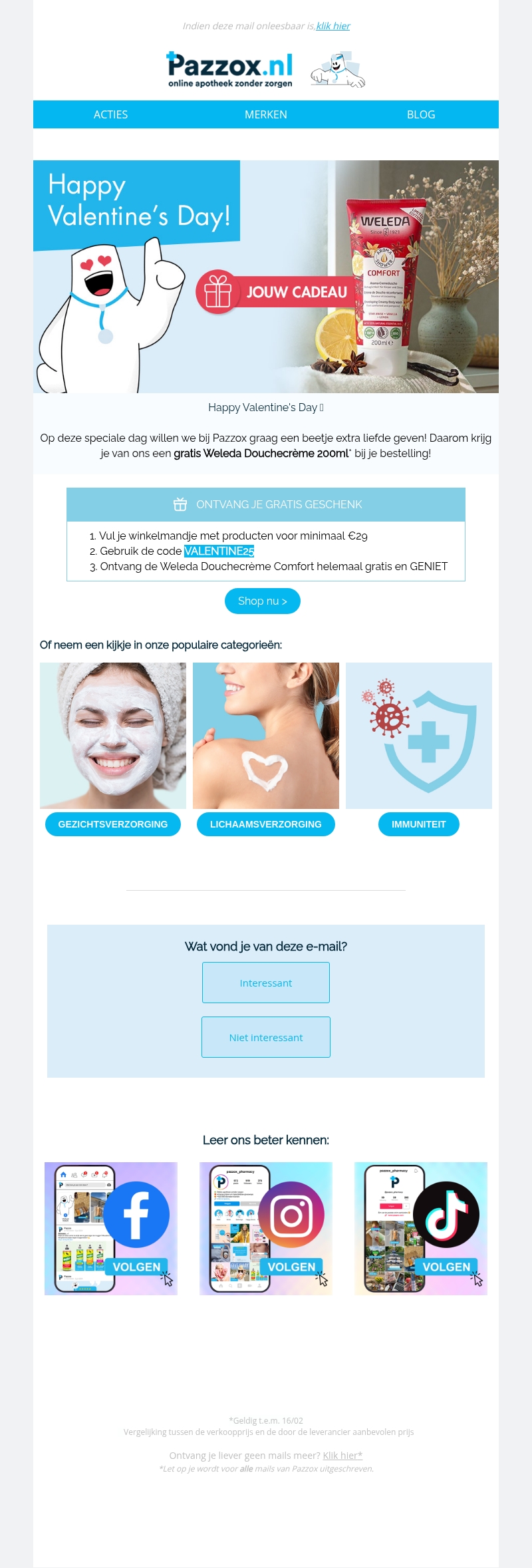 💖 Zacht, natuurlijk en gratis... Ontvang jouw Weleda gift! 💖 Zacht, natuurlijk en gratis... Ontvang jouw Weleda gift!