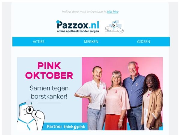 💖 Samen sterk tijdens Pink Oktober!