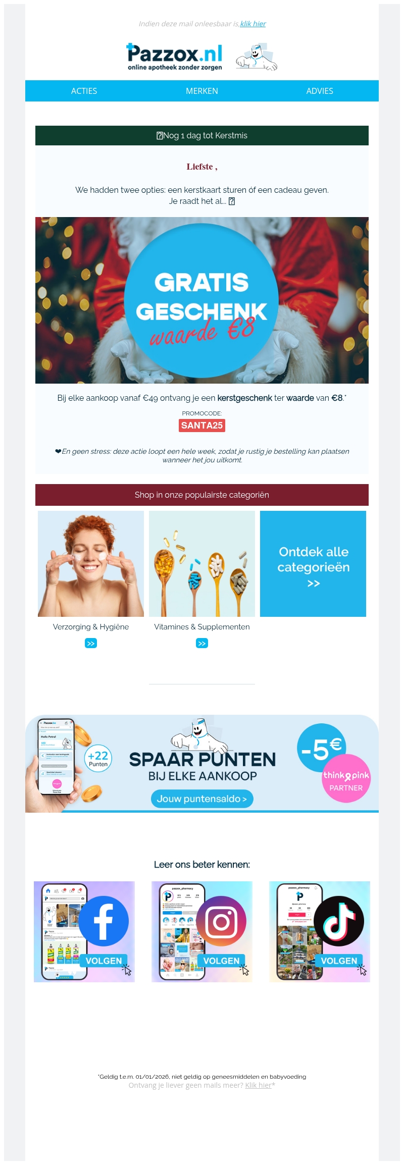 🎁 We kozen voor een cadeau (en niet zomaar één) 🎁 We kozen voor een cadeau (en niet zomaar één)