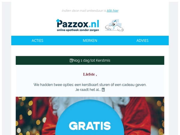 🎁 We kozen voor een cadeau (en niet zomaar één)