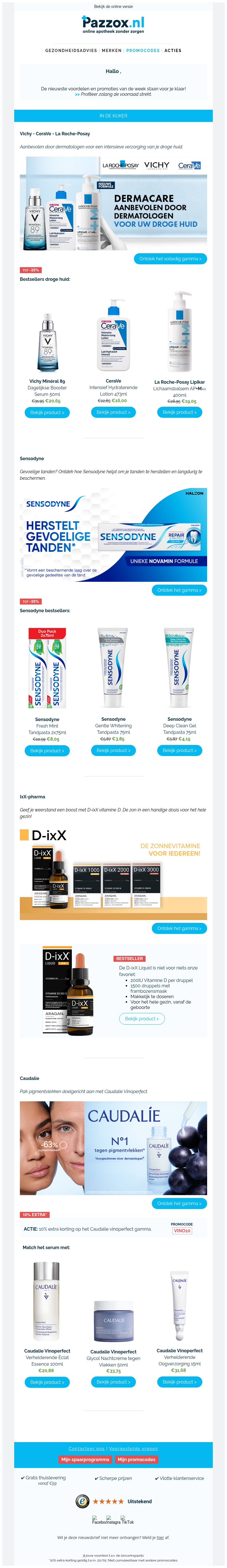 🛒 De nieuwste voordelen en promoties van de week staan voor je klaar! 🛒 De nieuwste voordelen en promoties van de week staan voor je klaar!