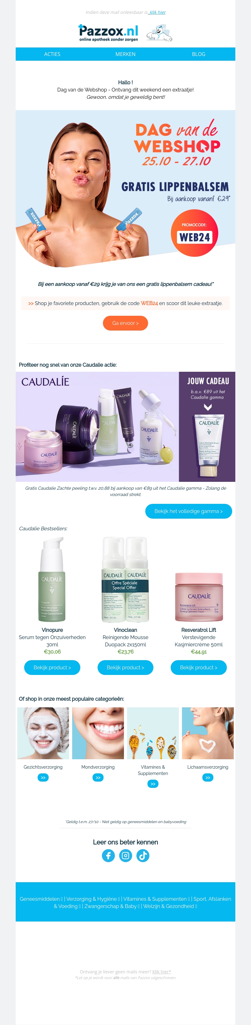 Dag van de Webshop = cadeau-tijd! 🎉 Dag van de Webshop = cadeau-tijd! 🎉