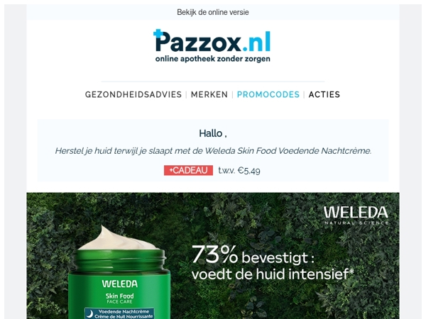 Dit is jouw huid z’n nieuwe favoriet 💚