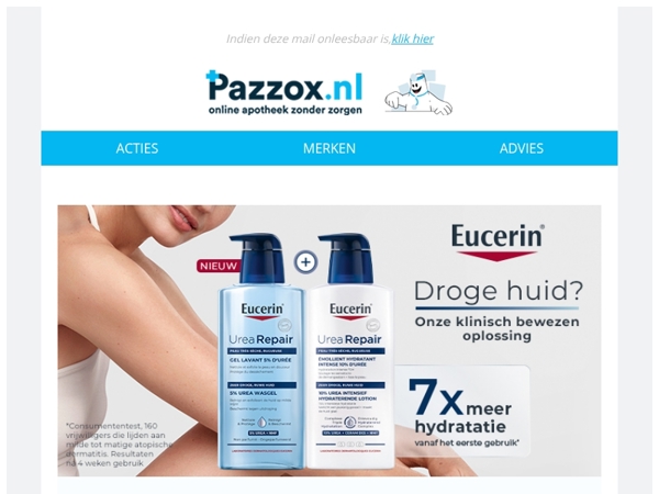 Eucerin UreaRepair: Dé boost voor je droge huid💧