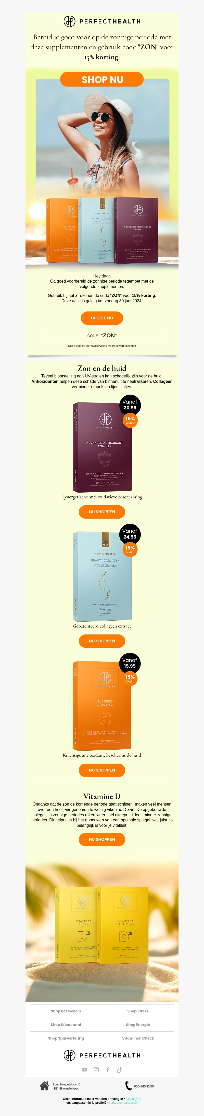 Ben jij goed voorbereid op de zonnige periode? Ben jij goed voorbereid op de zonnige periode?