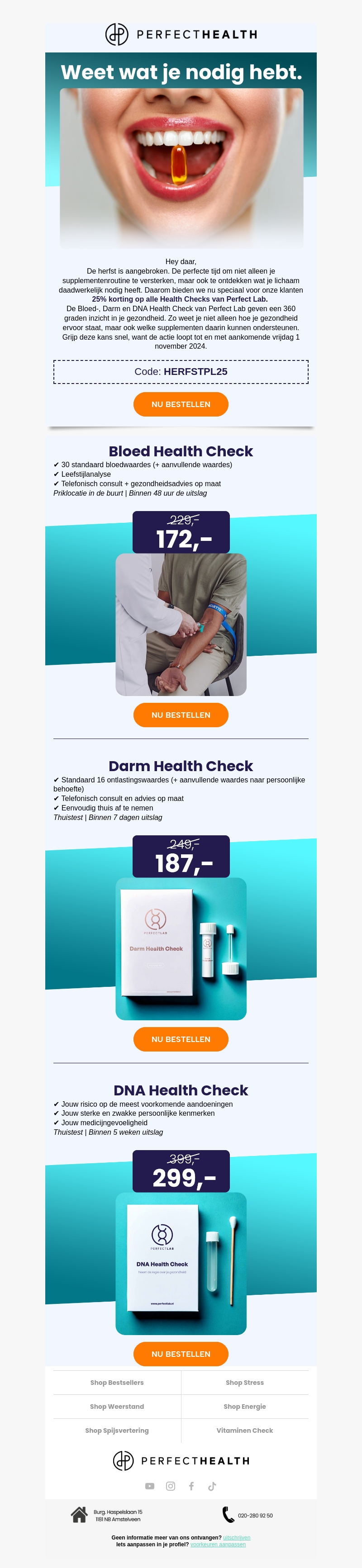 Ontdek wat je lichaam écht nodig heeft. Ontdek wat je lichaam écht nodig heeft.