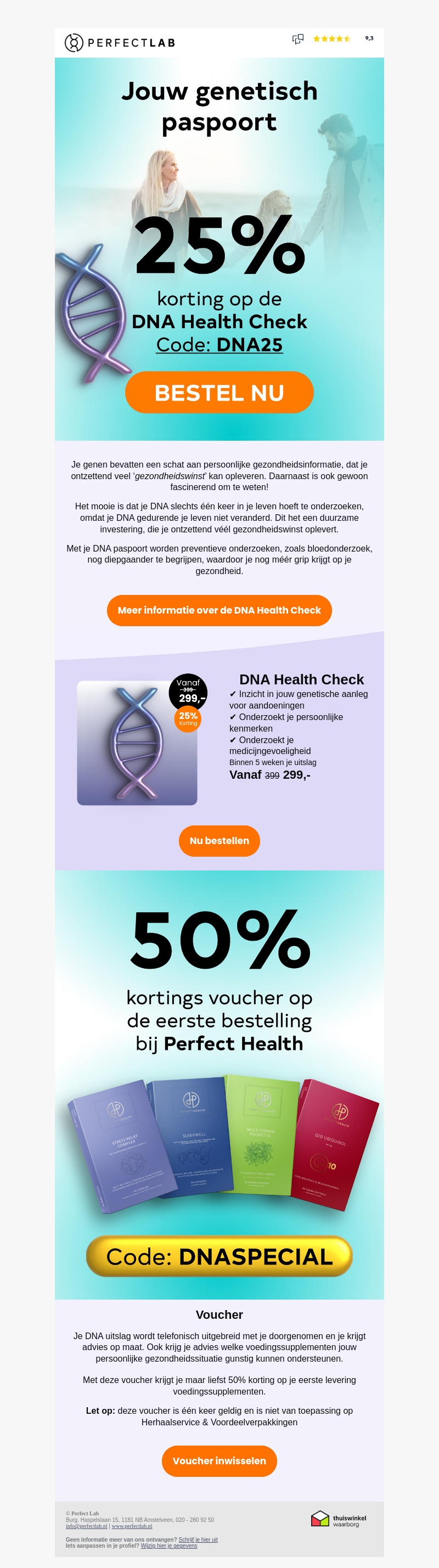 Ontdek de wondere wereld van je genen Ontdek de wondere wereld van je genen