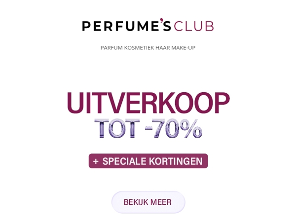 ⏳ Uitverkoop! Tot 70% korting