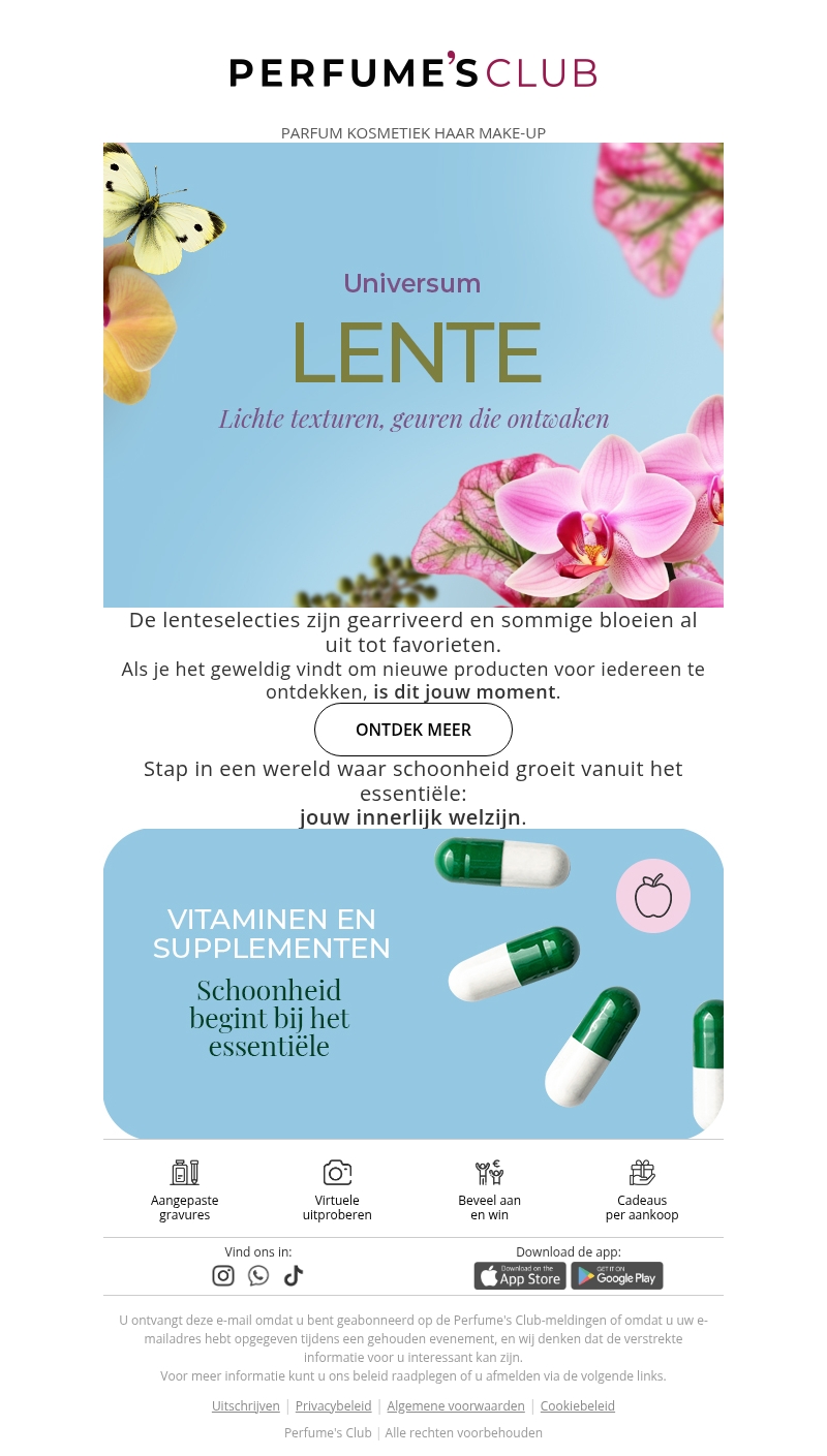 🌸 Vernieuw je routine met de frisheid van het seizoen 🌸 Vernieuw je routine met de frisheid van het seizoen