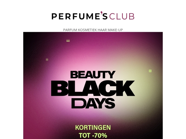 💥 De Beauty BLACK DAYS gaan van start 🖤