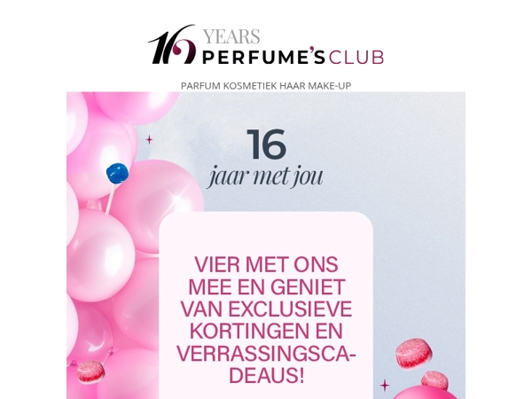 🥳 Vier met ons mee 💝 Heb je al van je verrassing genoten? 🎁