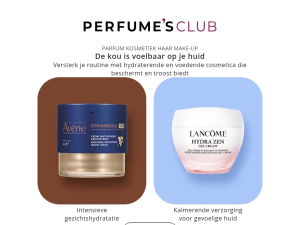 🌬️ Je huid voelt de kou ook